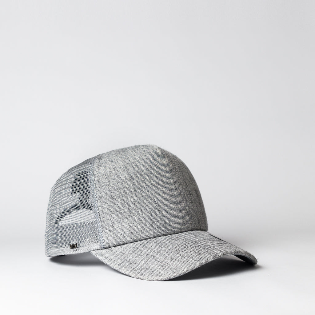Youth Uflex Curved Peak Trucker Cap
