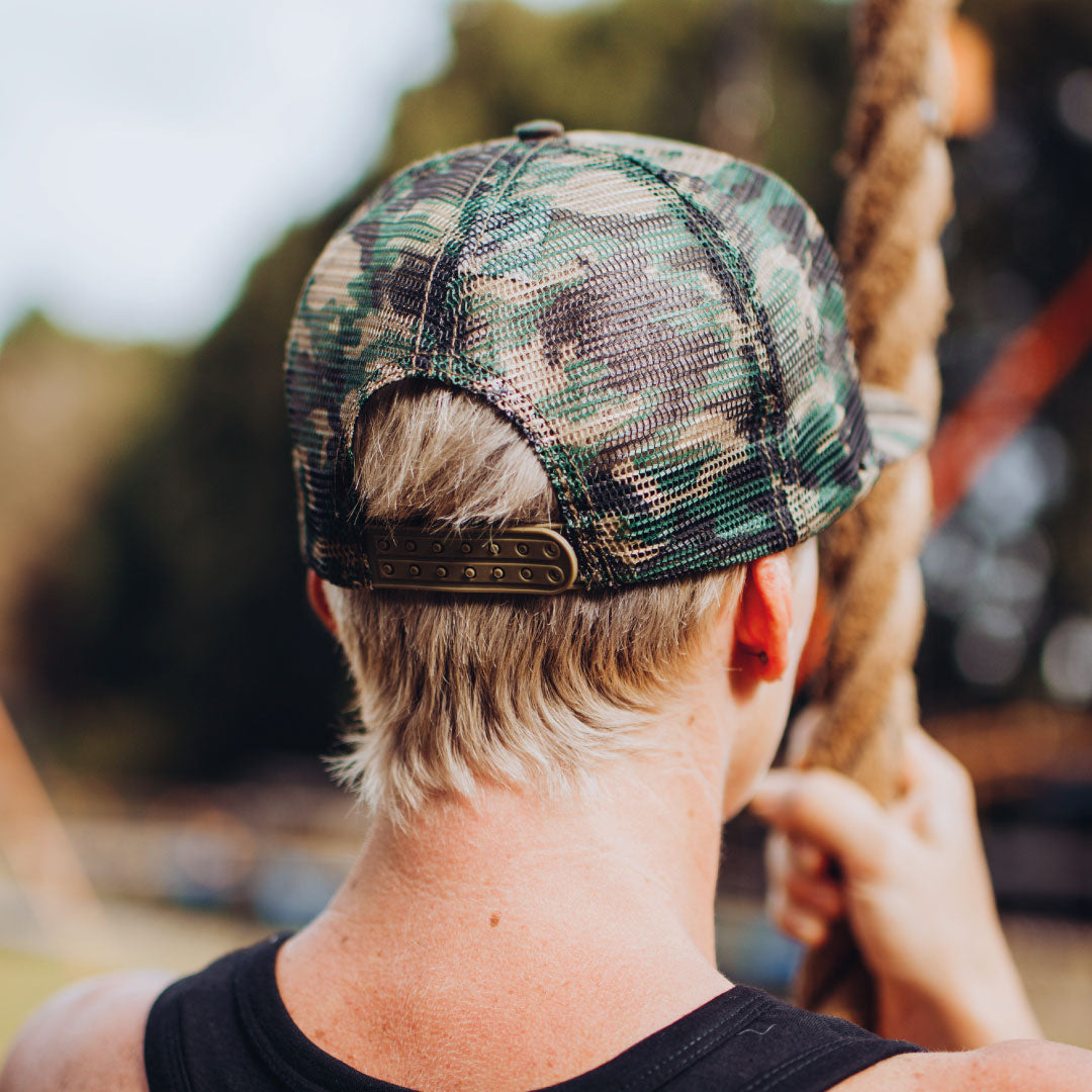 The 5 Panel Flat Peak Trucker