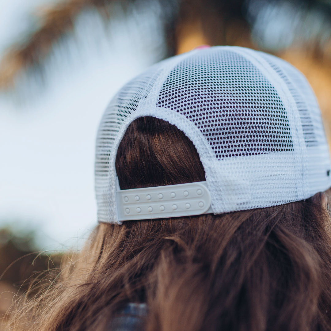 The 5 Panel Curved Peak Trucker