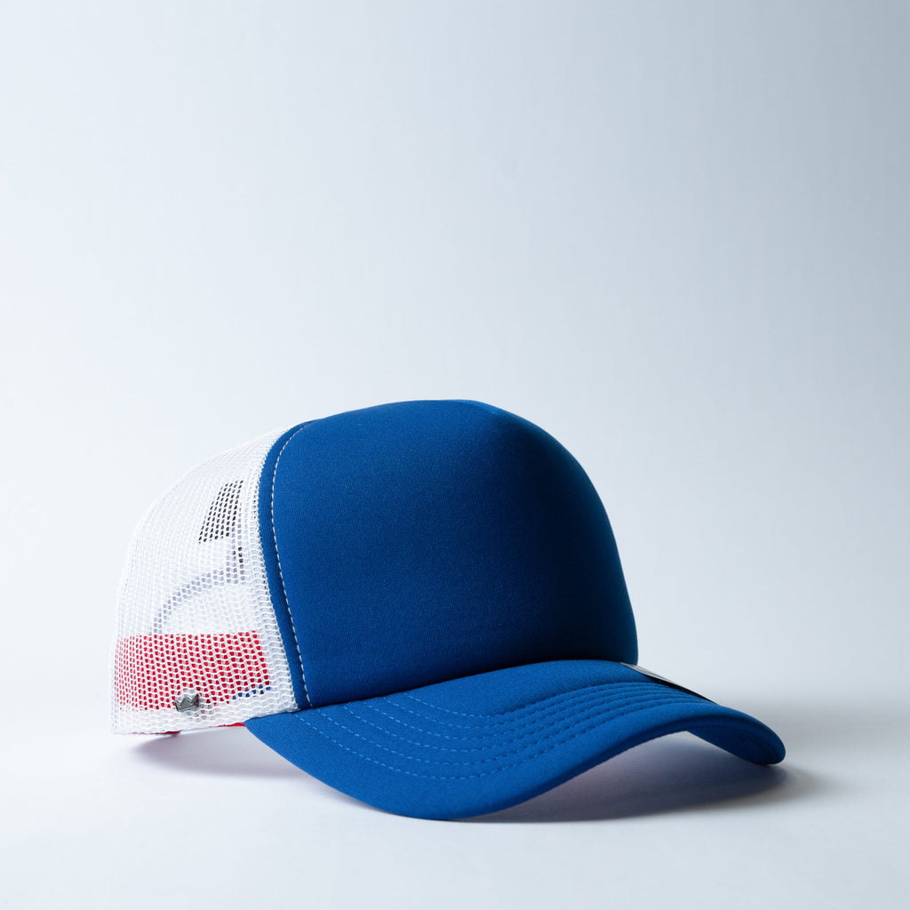 The 5 Panel Curved Peak Trucker