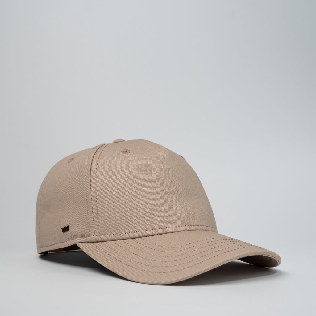 The 5 Panel Curved Peak Snapback