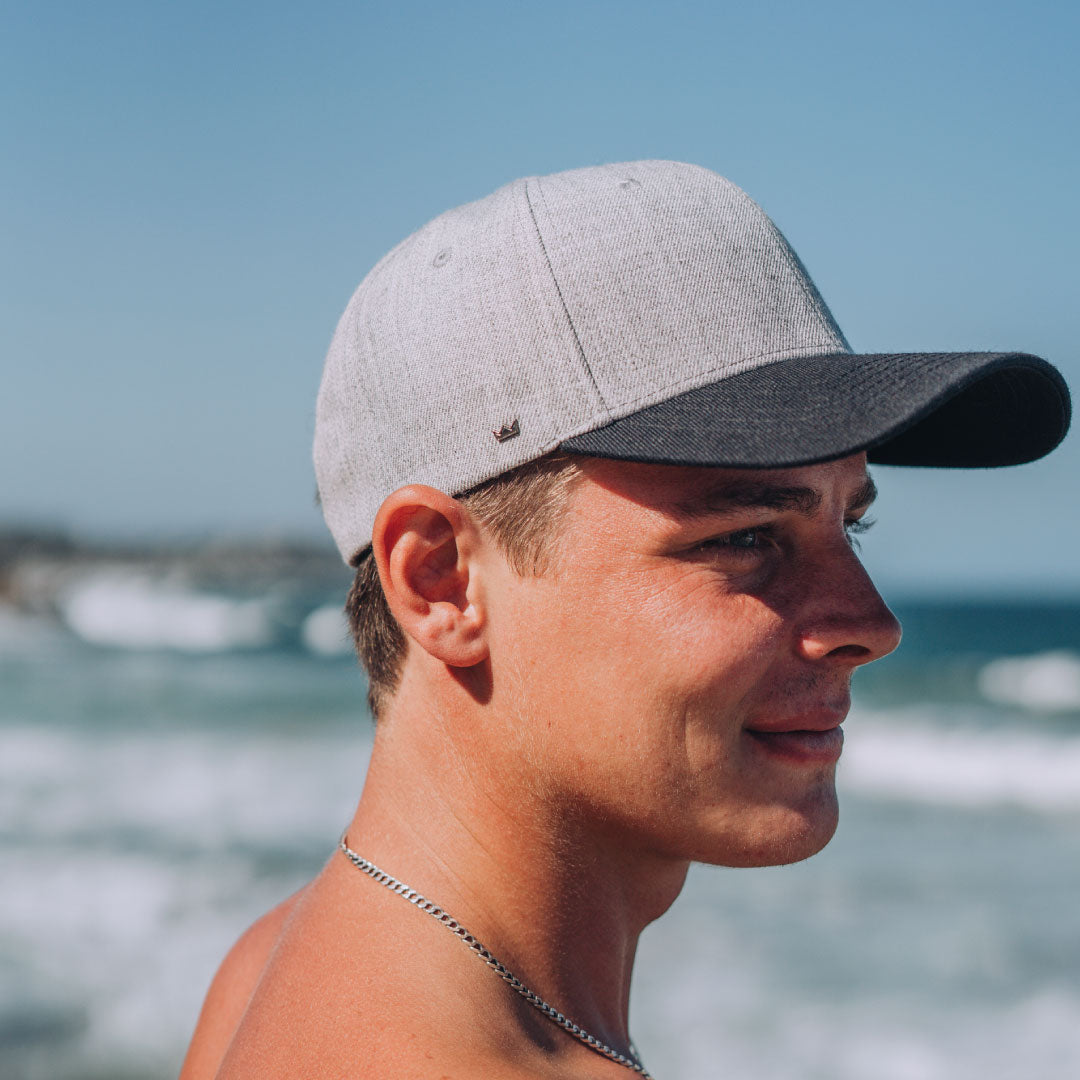 The 6 Panel Curved Peak Snapback