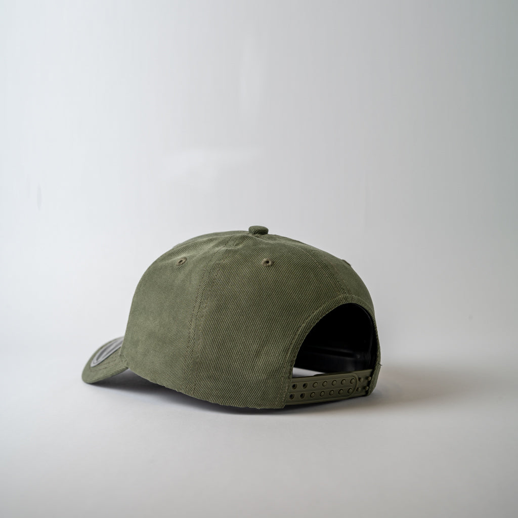 Suede Polytwill 6 Panel Adjustable