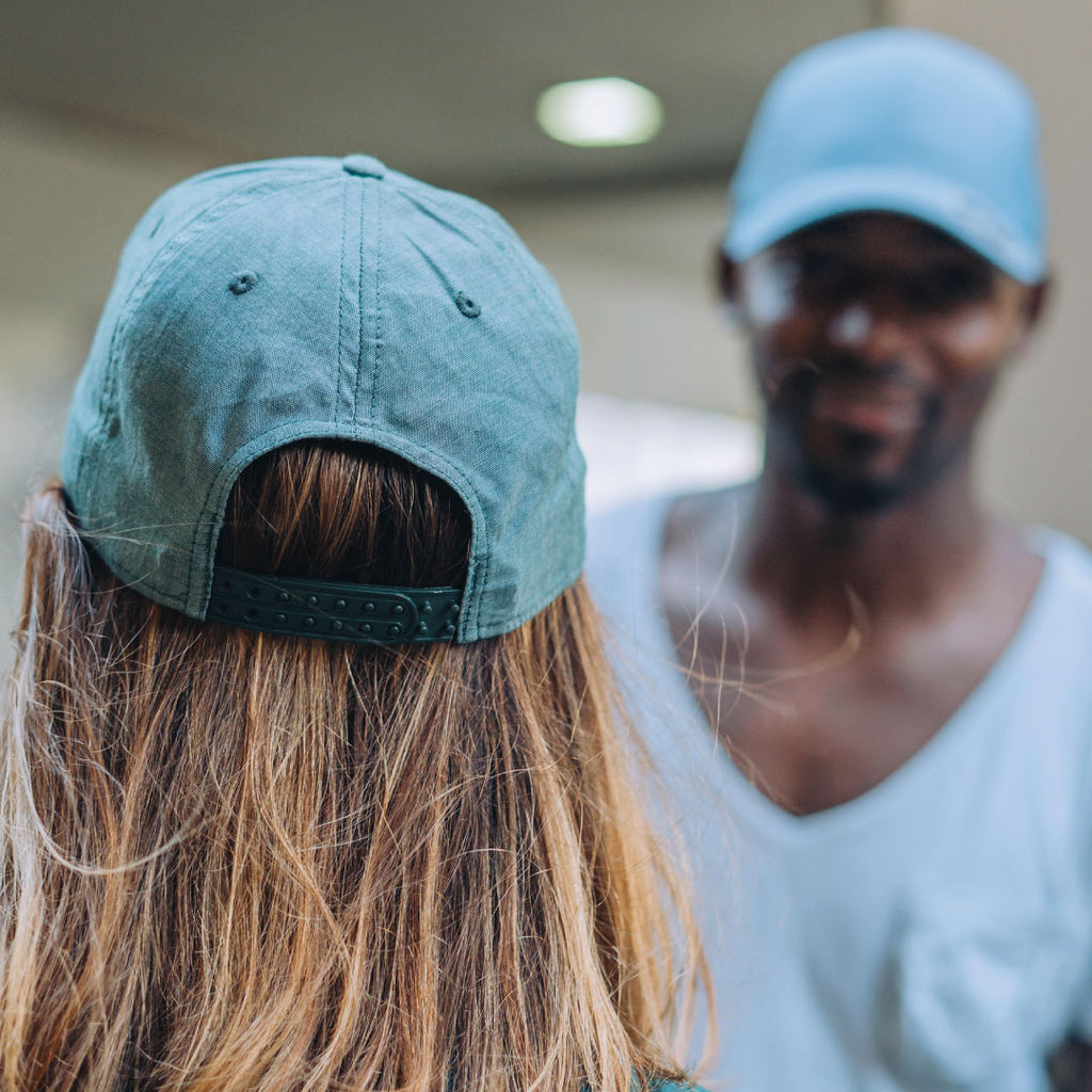 Cotton Chambray Baseball Cap