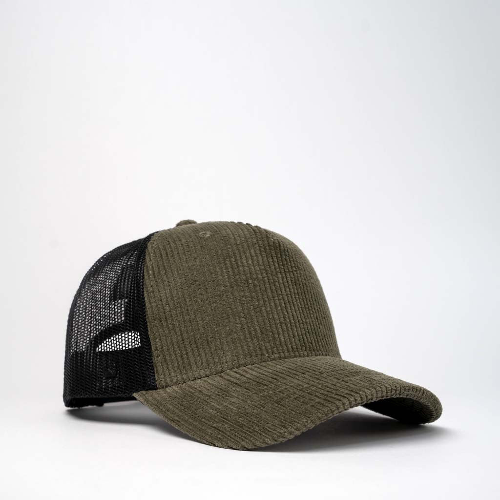 Cotton Corduroy 5 Panel Trucker